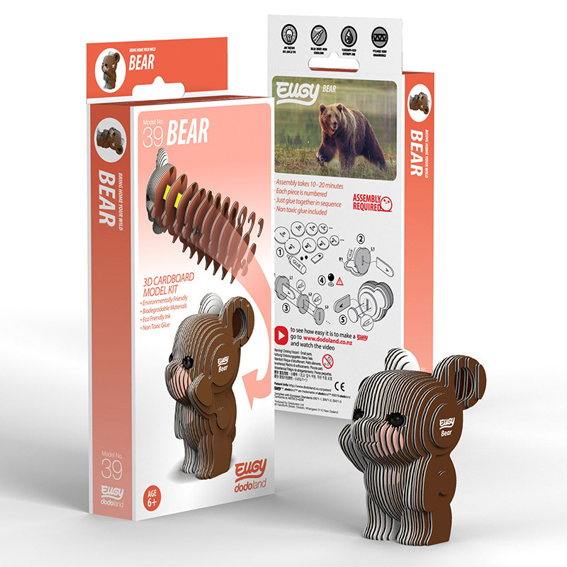 Medvedík – 3D puzzle