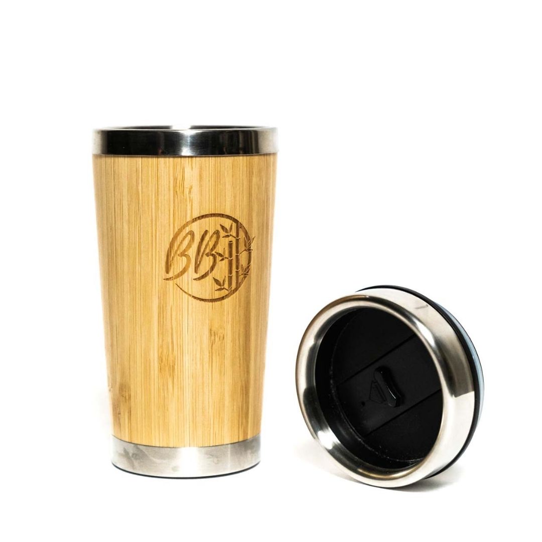 Bambusový termo pohár 450 ml 