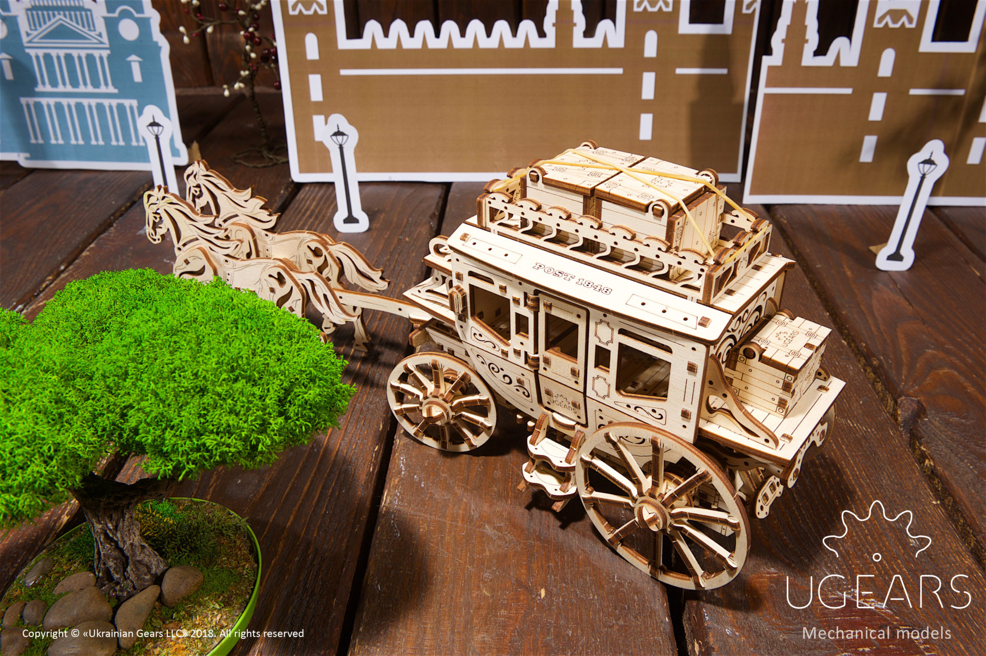 Poštový dostavník – „Stagecoach“