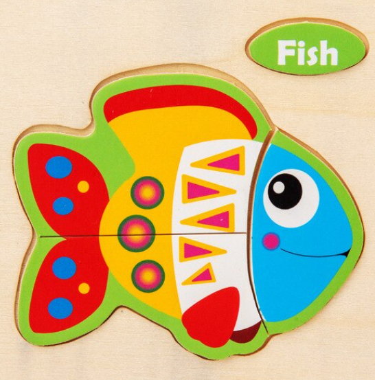 Mini puzzle - ryba