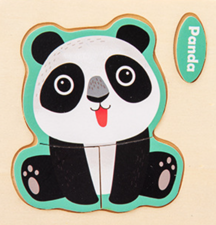 Mini puzzle - panda
