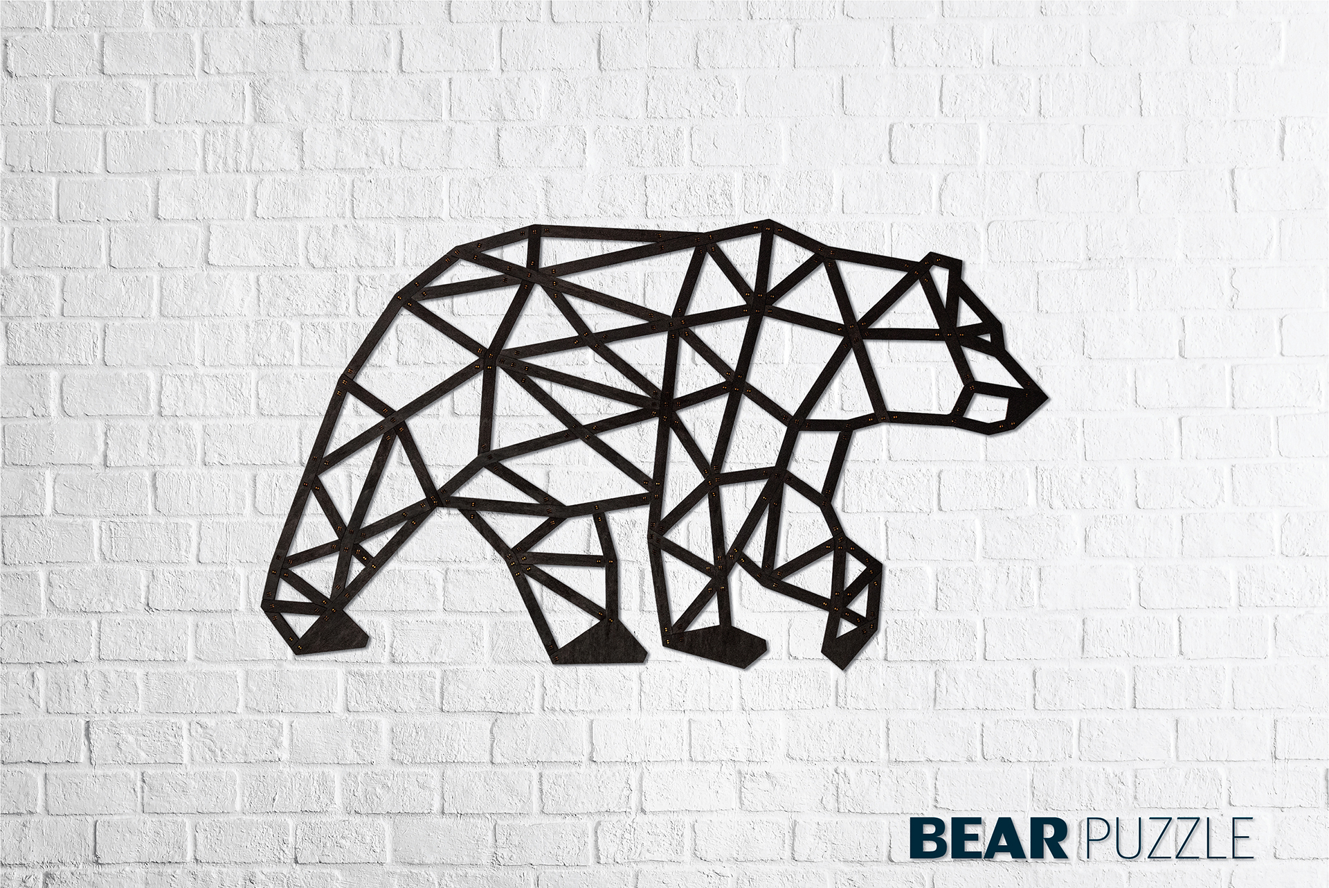 Nástenné puzzle – Medveď