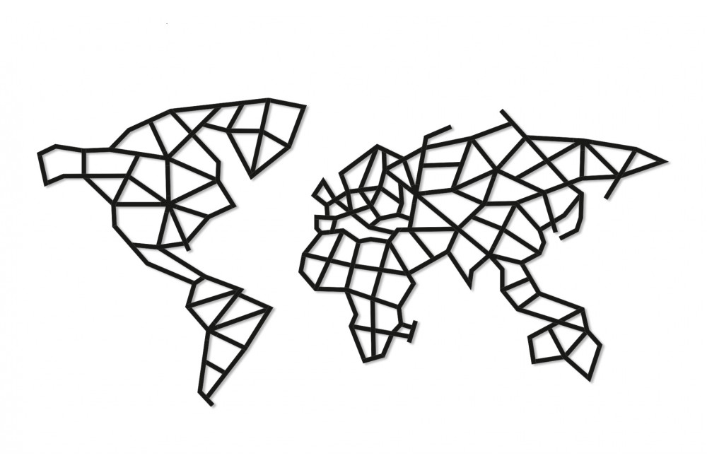 Nástenné puzzle Mapa sveta