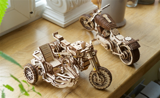 Motocykel a Scrambler – motorkový set